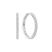 Earrings Ti Sento Milano Woman in Silver Cubic Zirconia 78078ZI